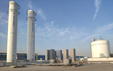 华乐合金-5000m³ 2*250m³lng气化站